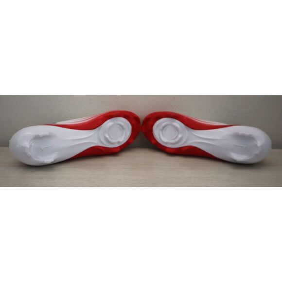 Nike FB3303-102 Men's Sz 9 Women's 10.5 Red Vapor Speed 3 Football Cleats - Picture 4 of 11